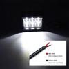 4Pcs Car Lights 6LED Work Lamps Lighting Modified Spot Lights for SUV Motorcycle