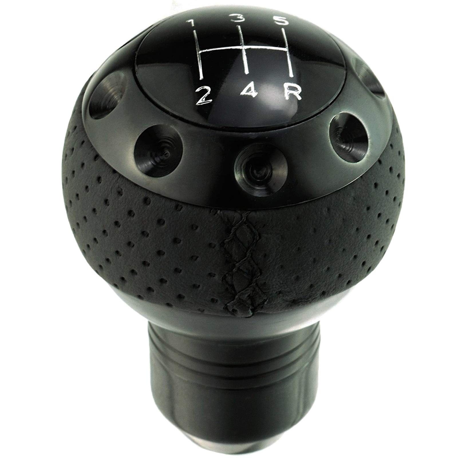 

Lunsom PU Shift Knob 5 Speed Ball Shift Knob General Auto Manual Car (Black) чёрный