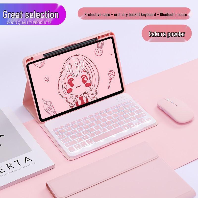 Xiaomi Pad 8/8 Pro 11.2-inch Bluetooth Keyboard & Leather Case with Pen Slot (2025)