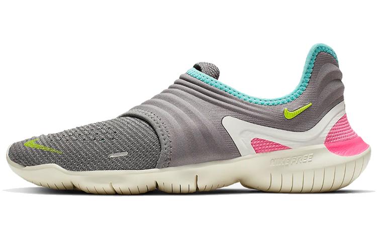 Nike Free Rn Flyknit 3.0 Gunsmoke Women s AQ5708-002 37.5