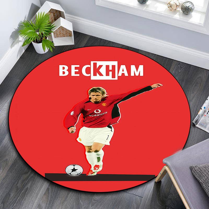 Becks pattern round rug,Carpet Rug for Living Room Bedroom Playroom ,Non-slip Floor Mat,Holiday Gifts and Birthday Gifts.