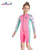 DIVESAIL Kinder 2,5mm Ganzkörper-Neoprenanzug Schnorcheln Surfen Schwimmen Wärme Schutz Mädchen Langarm Neopren Tauchanzug
