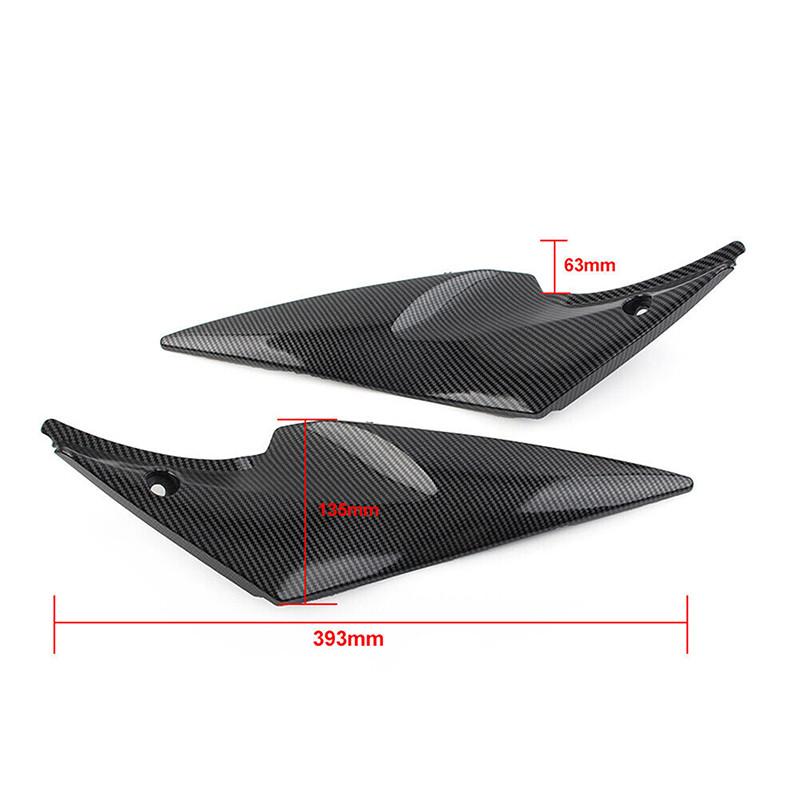 1pair Motorbike Tank Side Fairing Panel Gas Trim Cover Cowl For Suzuki GSXR600 750 2006 2007 K6 Tank Side Cover Panel Fairing Motorcycle