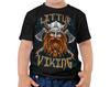 Little Viking T-Shirt: Nordic Warrior, Scandinavian Pattern