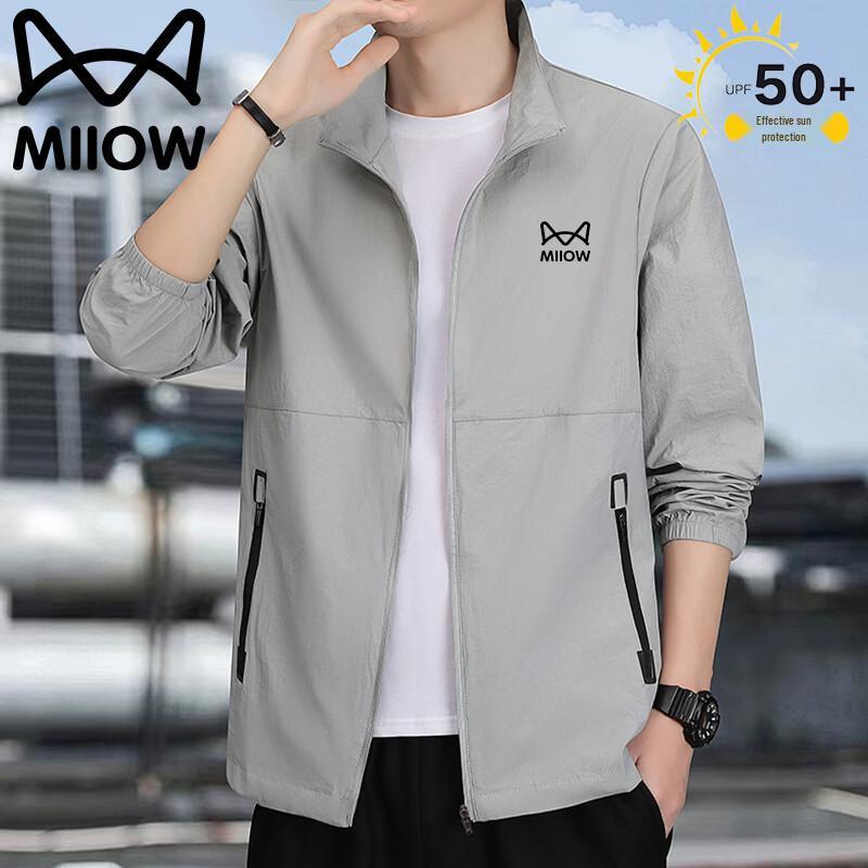 MiiOW Men s UV Protection Lightweight Fishing Jacket 3XL