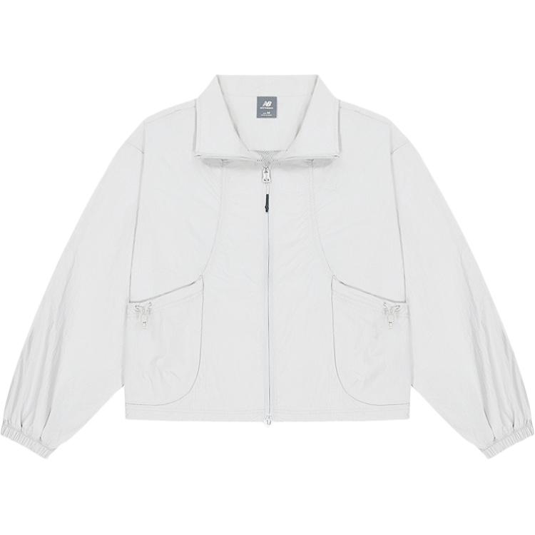 New Balance SS25 Jacket Women s Light Gray NAF34072-LGR M