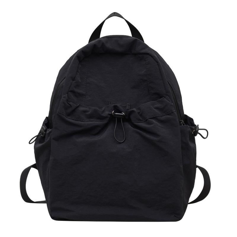 

Lightweight bag Nylon backpack Female Japanese literature and art student schoolbag Large capacity leisure sports travel Ultra light backpack 27*15*37