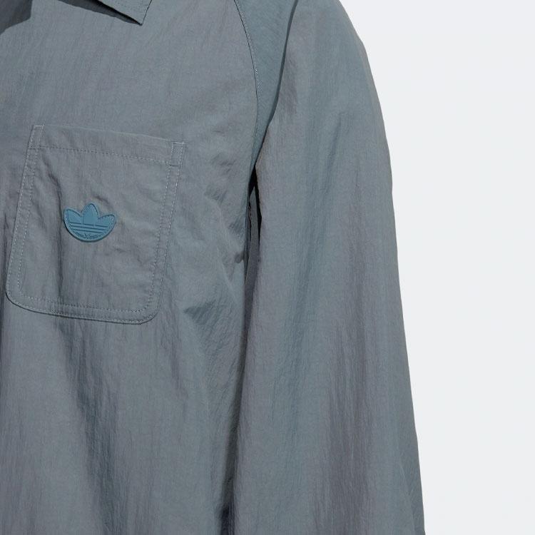 adidas Originals X CHARR Crossover Adjustable Logo Sports Unisex Blue Jacket Men's HR3461