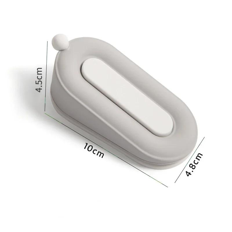 

Removable Door Stopper, Doughnut Shape Silicone Stopper, Wedge for Carpet, Anti-Collision and Wind Resistance Mat Door Any Floor сірий