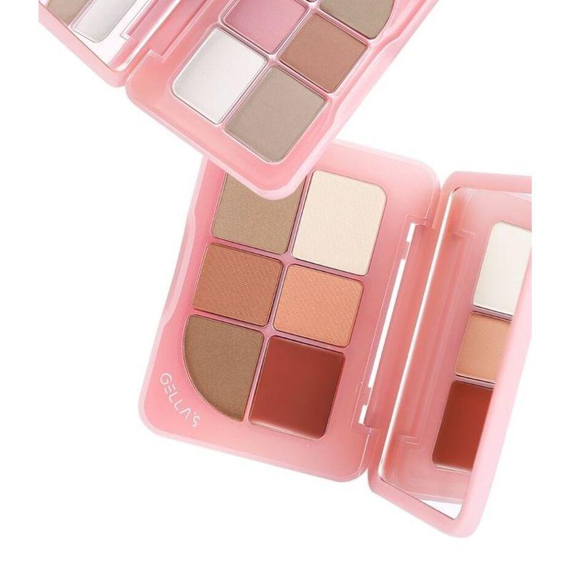 GELLA'S - 6 Colors Multi Function Palette - H01 Sakura
