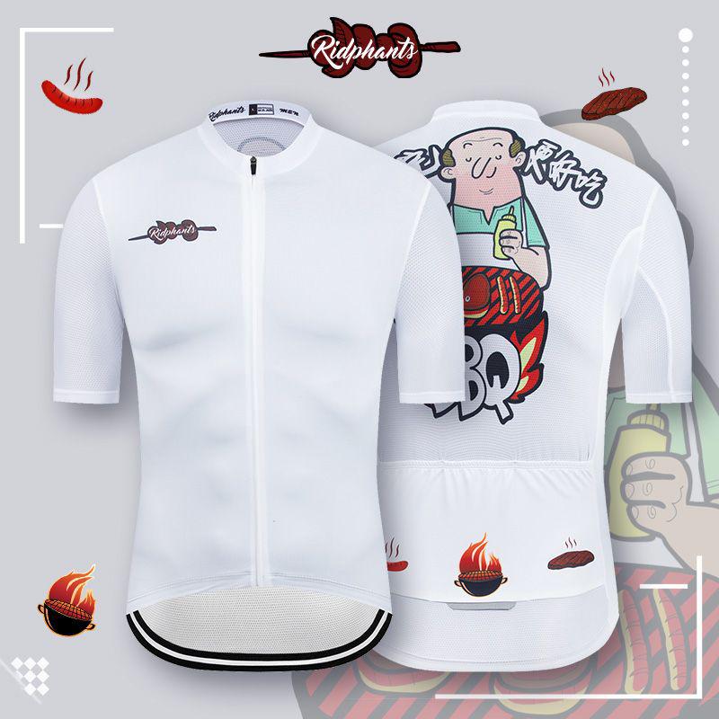 

Летняя быстросохнущая дышащая велосипедная джерси - Унисекс с коротким рукавом, топ для МТБ велосипеда XXL