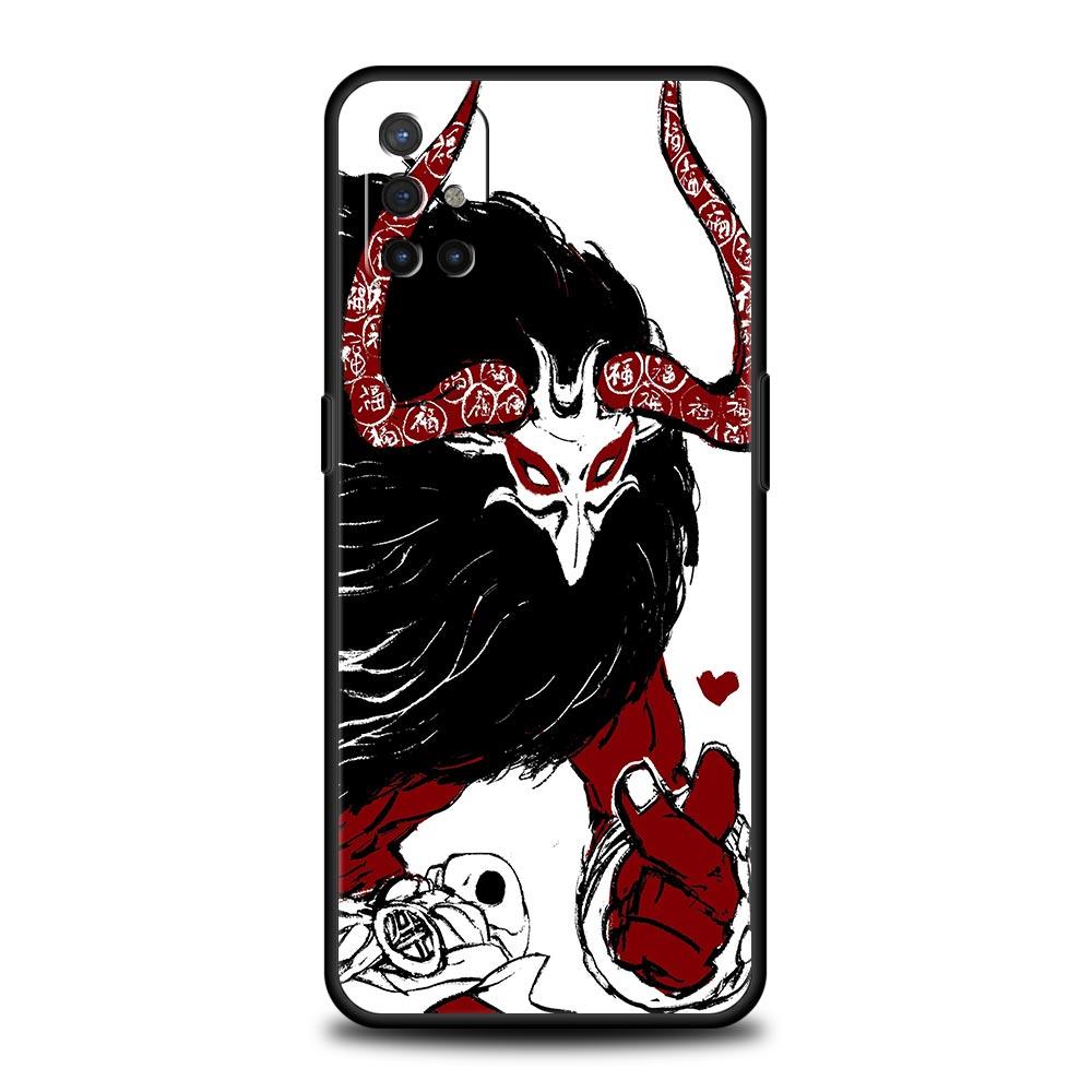 Genshin impact black and white For OnePlus 9 8 7 7T 10 Pro Phone Case for Oneplus 9RT 9R 8T Z Nord 2 N100 N200 N10 CE 5G Cover
