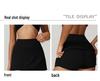 Slim Fit Quick-Dry Tennis & Running Mini Skirt with Anti-Exposure Design