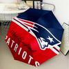 Patriots Team Spirit Umbrella Folding umbrella, automatic umbrella 8-Frame for Travel, camping Use Gift for Halloween Christmas