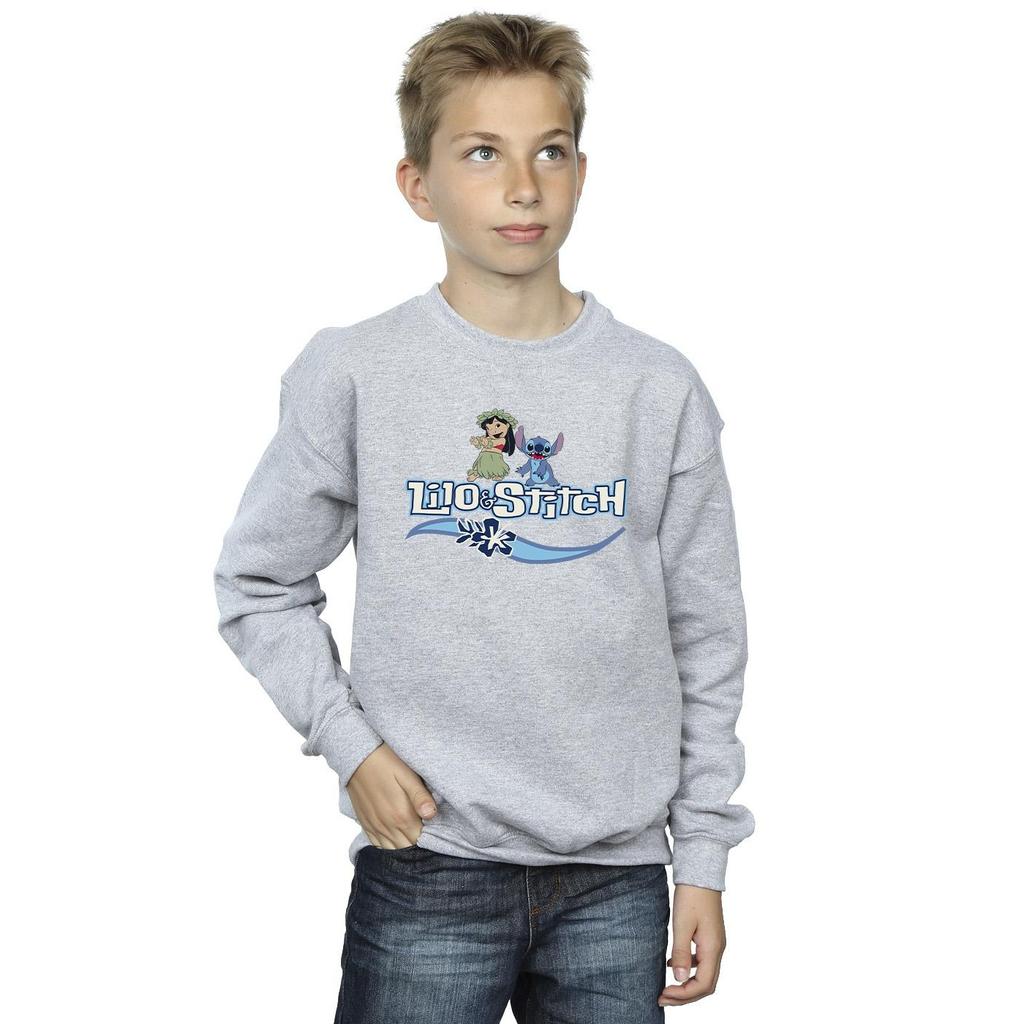 Disney Boys Lilo And Stitch Characters Sweatshirt