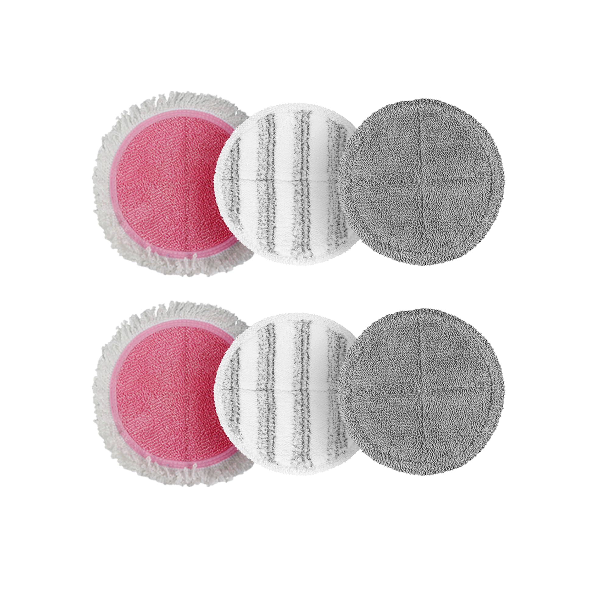 

Сменные насадки для электрической швабры AlfaBot и роторной швабры-пылесоса (6 шт.)