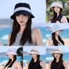 Sun Protection Wide Brim Fisherman Hat With Breathable Polyester For Beach And Travel