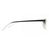 Full Rim Rectangle Black Clear Gradient Smartbuy Collection Alpha 2460 C6 Fashion Unisex Eyeglasses