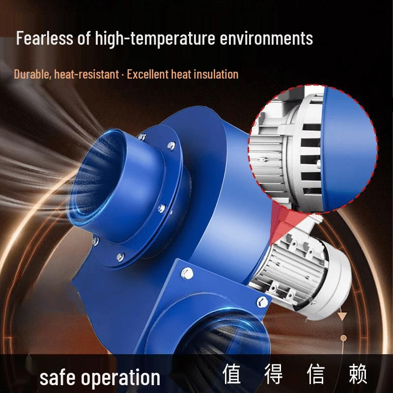 Jinglian Industrial Boiler Induced Draft Fan CN plug (adapter included)