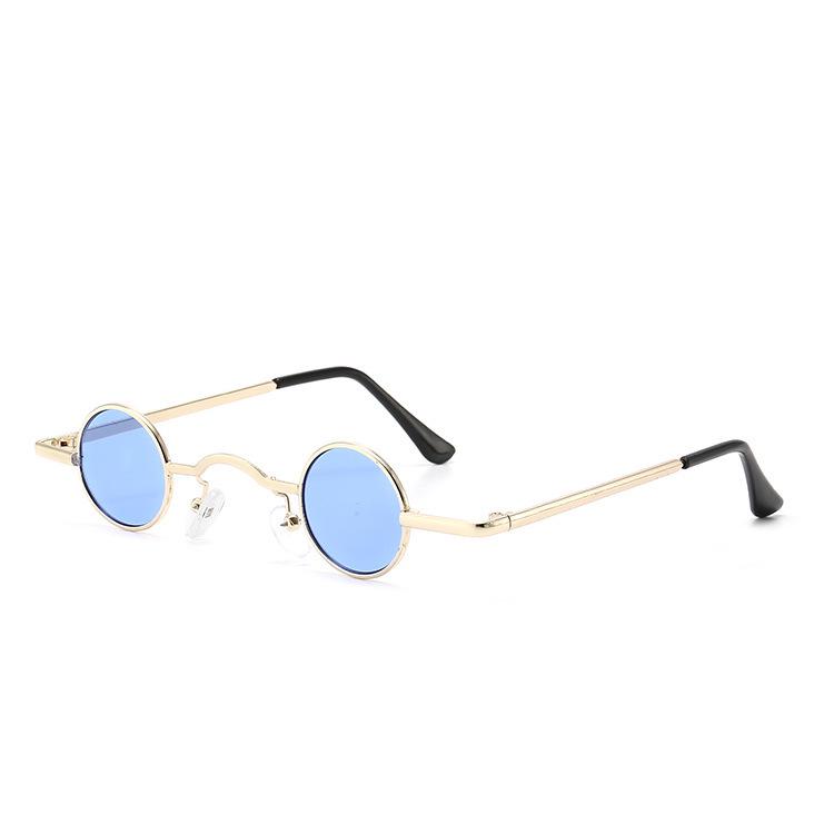 Trendy Retro Small Round Frame Sunglasses - Fun & Quirky Douyin-Inspired Design