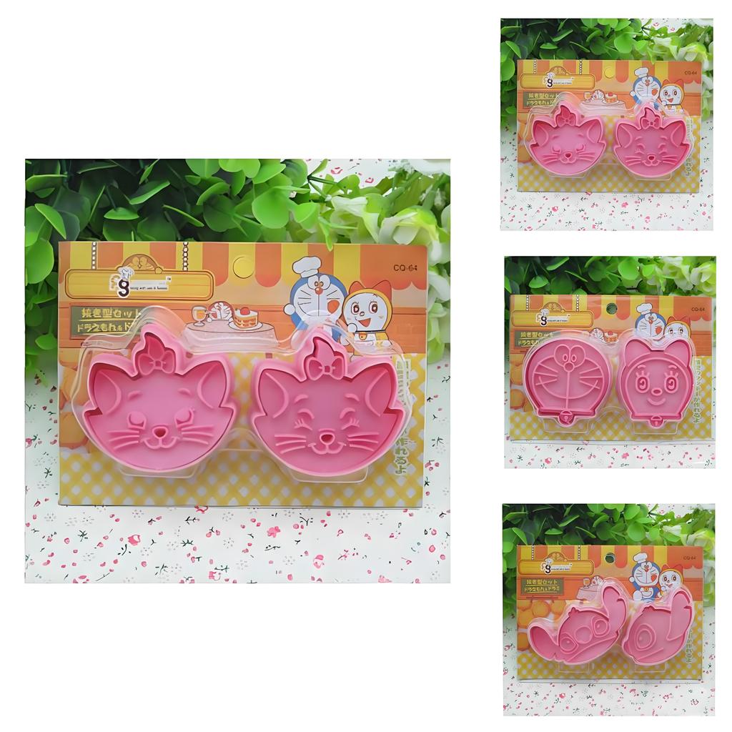 Cartoon 3d Cookie Mold With Animal Shapes For Diy Baking And Holiday Gifts