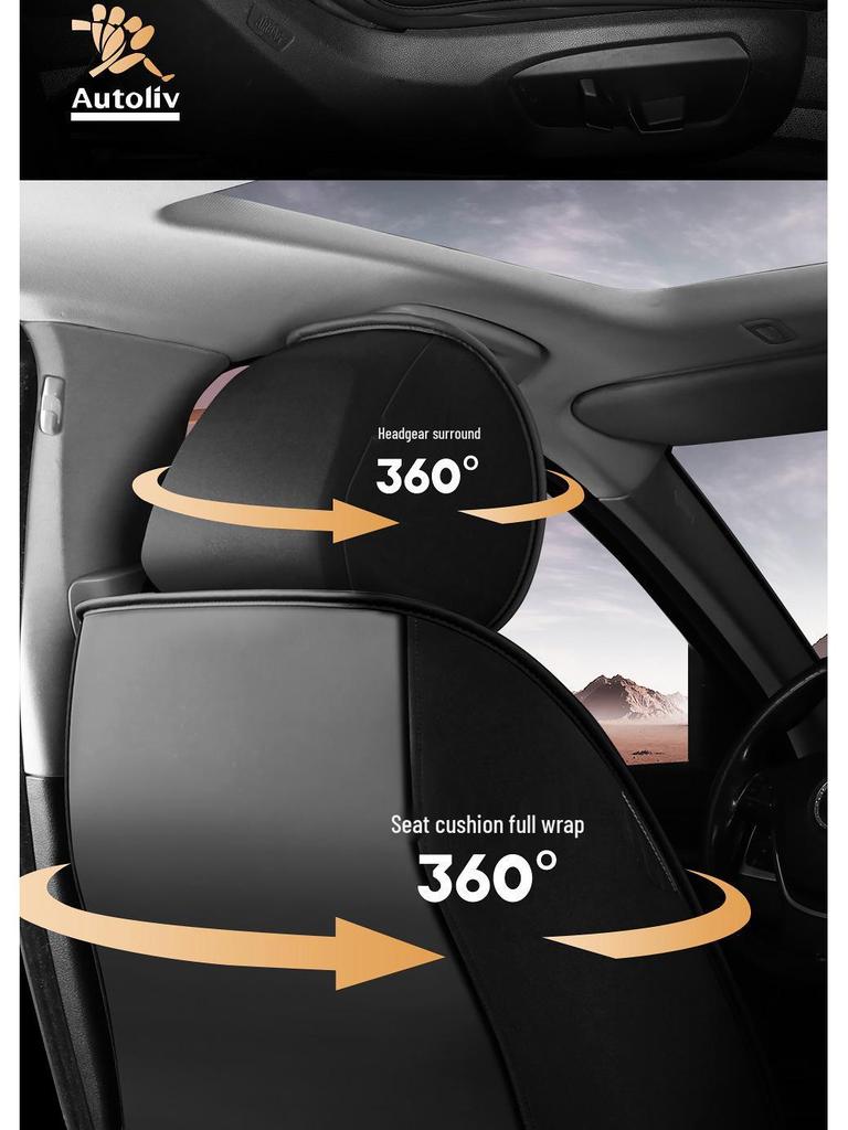 Universal Full Coverage Car Seat Cover - Breathable, Wear-Resistant, Perforated, High-End Cushion for All Seasons