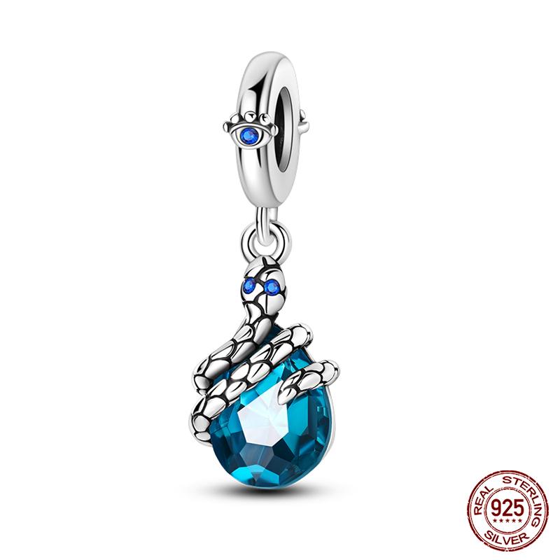 

Новые светящиеся бусины-подвески в виде эльфа, синей фиолетовой бабочки, луны, дерева жизни, подходят для оригинального браслета Qikaola, ювелирные изделия своими руками