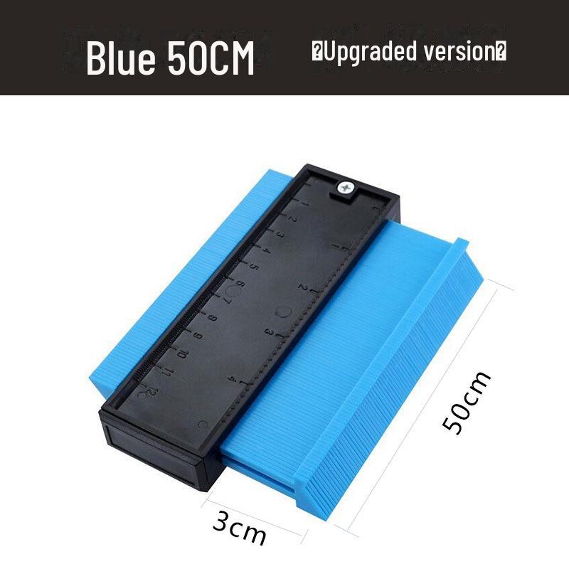 Multifunctional Contour Measuring and Profiling Gauge for Woodworking and Irregular Shapes
