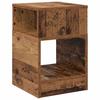 Side Table Reclaimed Wood Look 30.5 X 30 X 45 Cm Engineered Wood