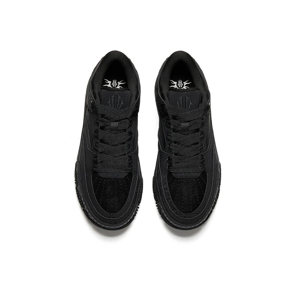 Anta Hélà Code Black Warrior Comfortable Fashion Basketball Culture Height Increasing Wear Resistant Lightweight Sneakers Men Sneakers 112541801-4