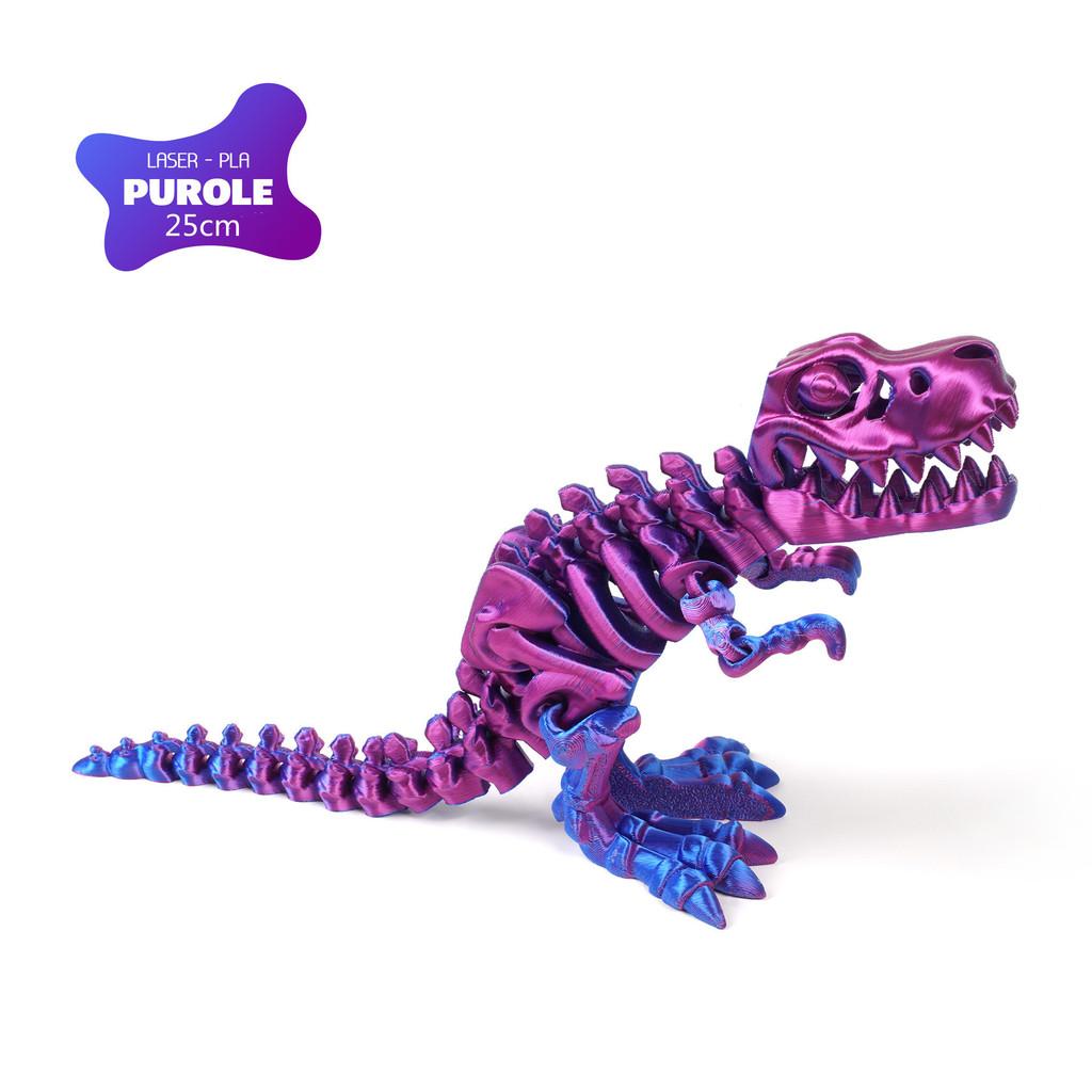 Creative 3D Printing of Tyrannosaurus Rex Ornaments Deformed Skeleton Toys Gear Balls Stress Reducing Crafts Home Car Decoration Gifts