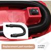 14-37-0105 14-37-0016 Tubo Flessibile Compatibile Con Aspiratore Umido/Secco Modello 18V PACKOUT Tubo Flessibile per Aspiratore Packout 0970-20