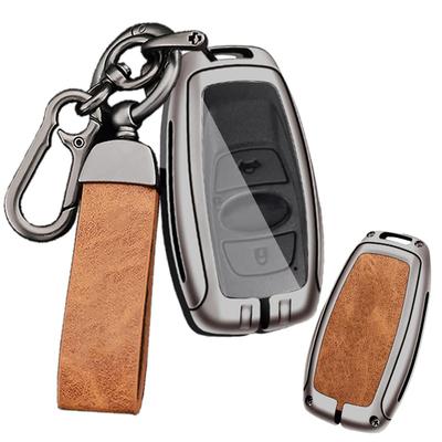 [ontto] Akıllı Anahtar Kılıfı, Anahtar Kılıfı, Anahtarlık, Metal + Deri, G4 ile Uyumlu,