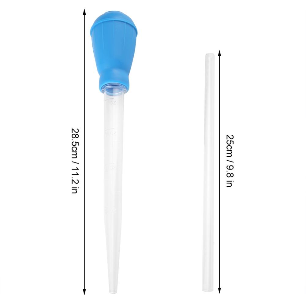 Blue Aquarium Dropper Cleaning Straw Fish Tank Cleaner Aquarium Maintenance