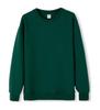 Europe and the United States new autumn and winter crew neck sweater women's top long sleeve white solid color loose girls spring and autumn models 