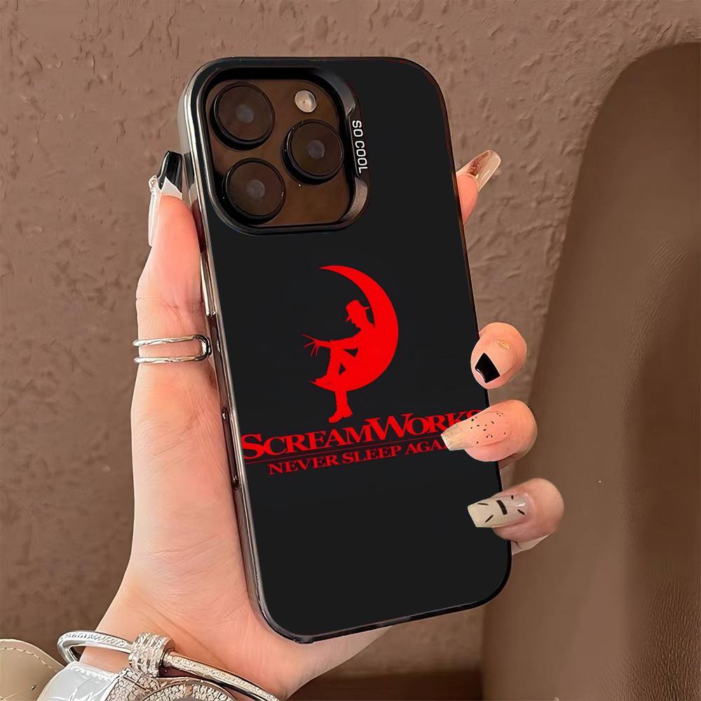 L-Limp Bizkit Hold On Band Phone Case for iPhone 17 17Air 16 15 14 13 12 11 Pro Max Plus Colorful Silver
