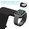 F16 Wireless Charger 5 In 1 Wireless Charging Station for Multiple Devices 15W Fast Charging Dock
