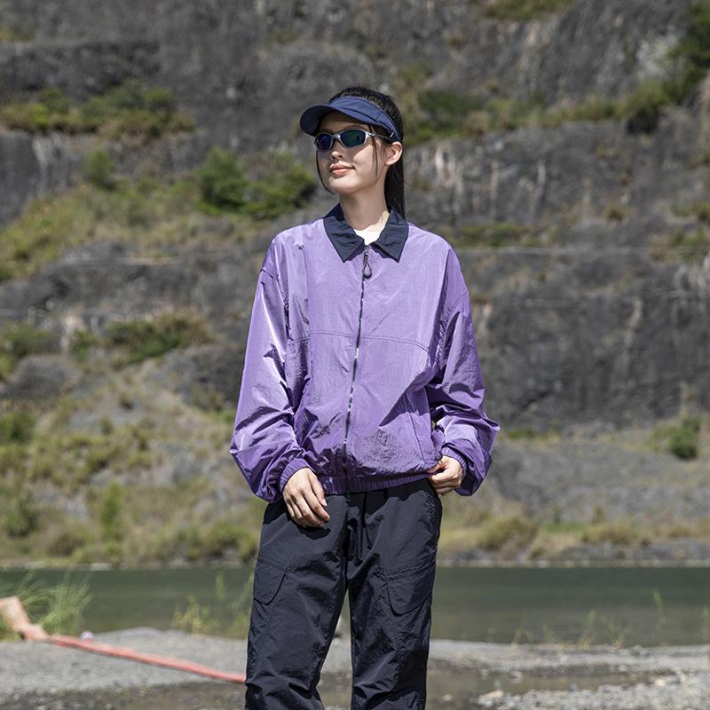 

Men s Quick-Dry Windbreaker: Waterproof, Anti-Wrinkle, Lightweight, Color-Block Jacket for Autumn Outdoors S