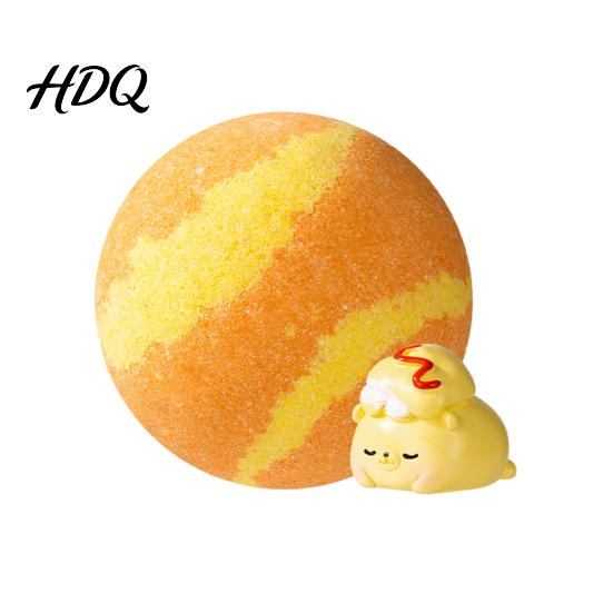 Bath Ball with Surprise Toy Salt Inside Fruity Floral Plants Extract Handmade Natural Sea Bubble Women Men SPA Gift Scented
