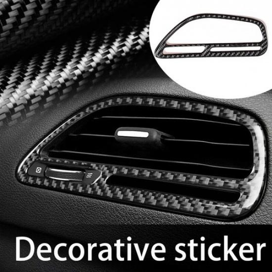 REAL Carbon Fiber Right Dashboard Air Vent Trim For Dodge Challenger 2015-23