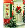 5D Diamond Painting Landscape Door Rhinestone Kit Sale Diamond Embroidery Christmas Tree Needlework Sets Handmade Gift