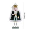 Holiday Nutcrackers Figure Christmas Cloaks King Soldier Handicrafts Puppet Desktops Ornament Home Decorations Festival