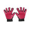 Pet Grooming Gloves & Comb for Cats and Dogs - Shedding & Bath Tool