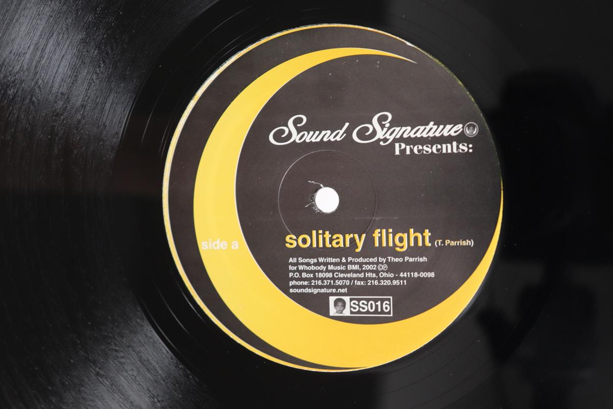 

12inch Record THEO PARRISH - Solitary Flight SS016 Sound Signature 2002 US Dance & Electronica Used