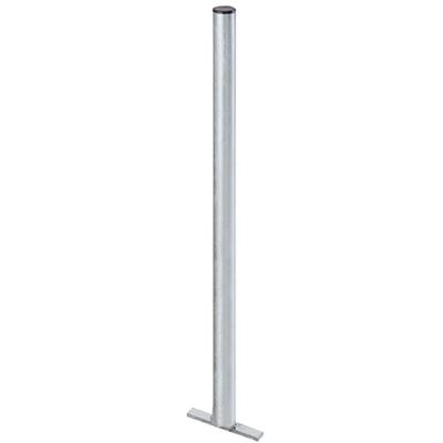 Galvanized Steel Post for Street Garbage Bin 60x1200mm