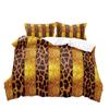 Luxury Leopard Duvet Cover Queen Bedding Sets, Black Comforter Quilt Cover, Cheetah Print Gifts for Men B