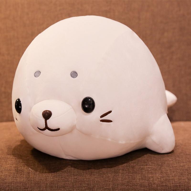 50/60CM Kawaii Soft Seal Filled Marine Animal Plush Toy Doll Pillow Cute Sea Lion Doll Birthday Gifts For Boys And Girls