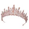 Luxury Tiara Crown For Women Fashion Inlaid Rhinestone Crowns Jewelry Accessories For Bride Wedding Birthday