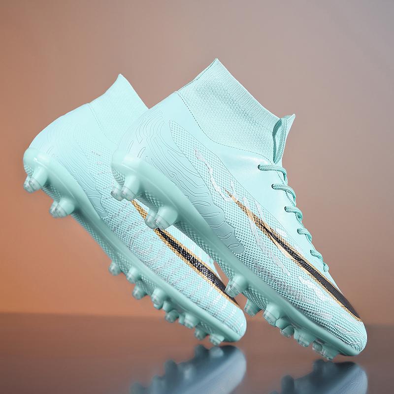 

Чоловічі футбольні бутси, дитячі футбольні бутси, жіночі професійні футбольні бутси, протиковзкі бутси Chaussure TF/FG, спортивне футбольне взуття на відкритому повітрі 34