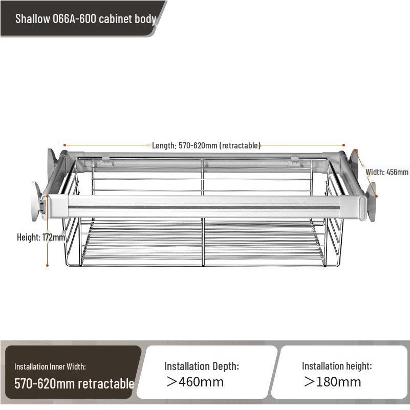 Étagère télescopique extensible pour rangement de pantalons dans une armoire
